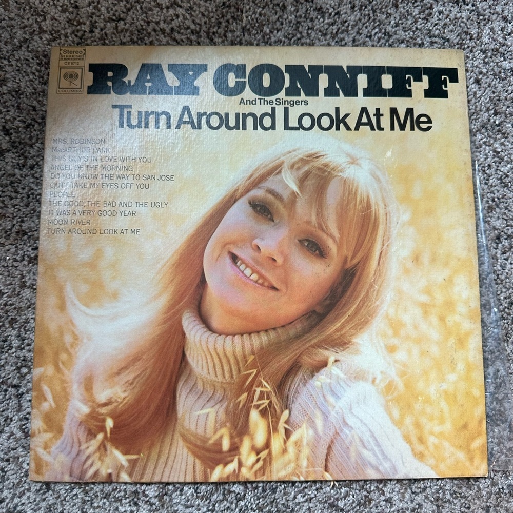 Ray Conniff Vinyl Record - Turn Around Look At Me